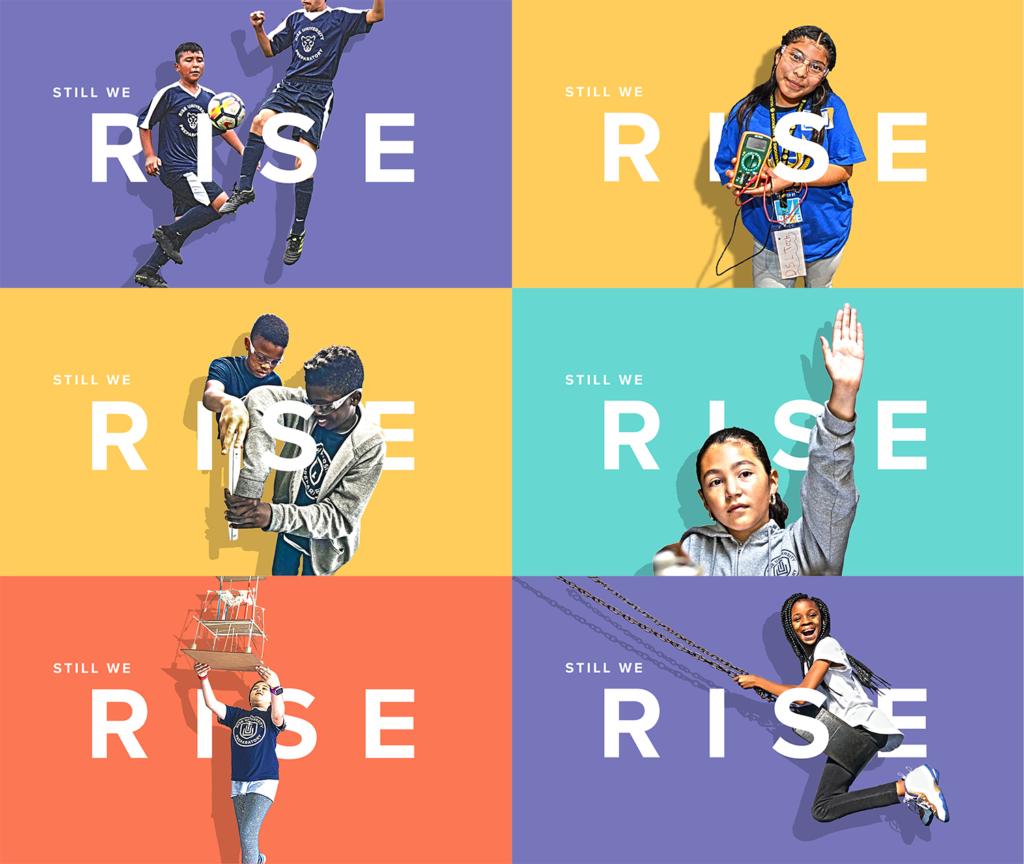 showcasing rise prep students for the 2020 Gala fundraising event